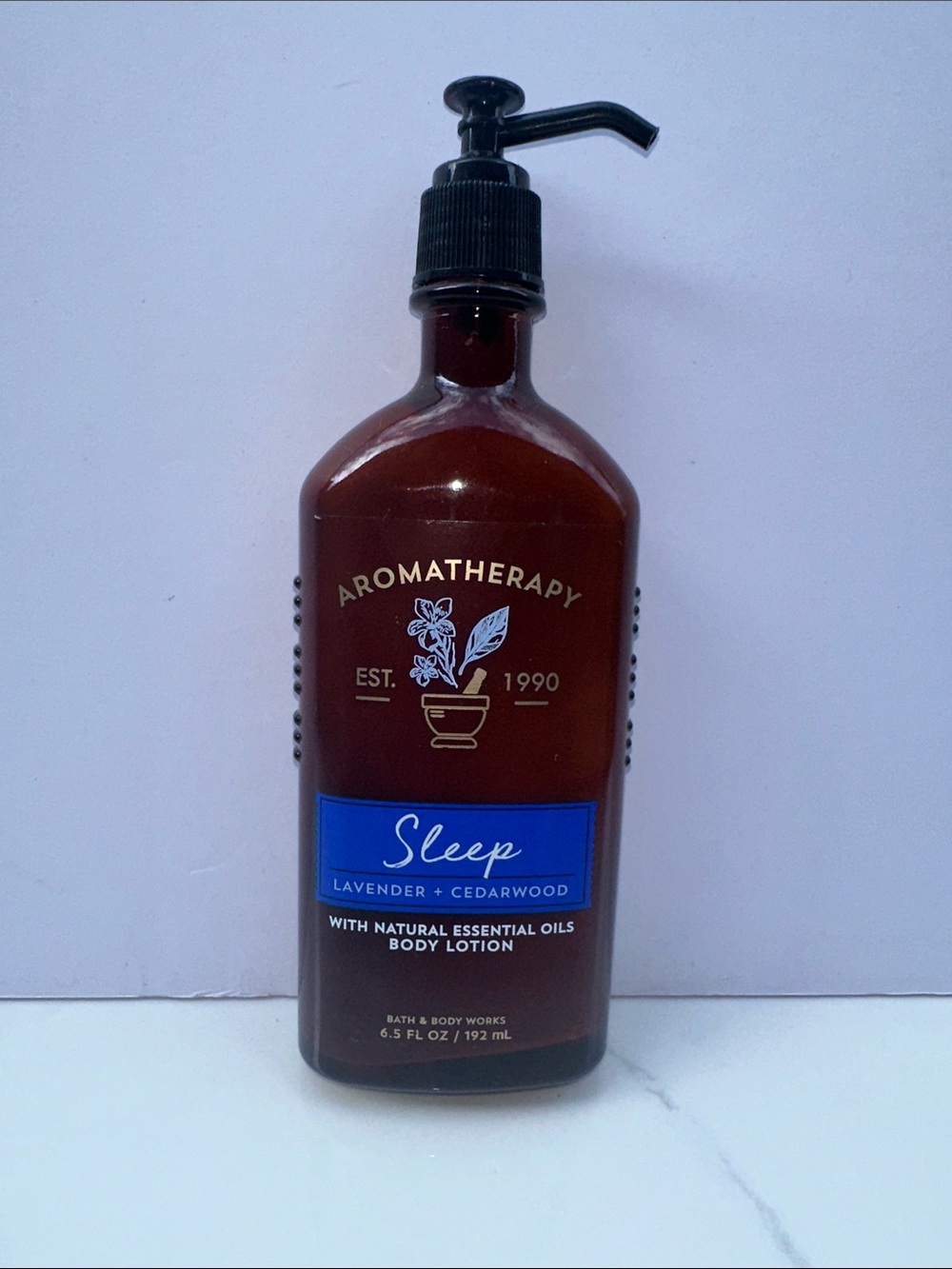 Bath & Body Works Aromatherapy Sleep Lavender + Cedarwood Body Lotion - Brown
